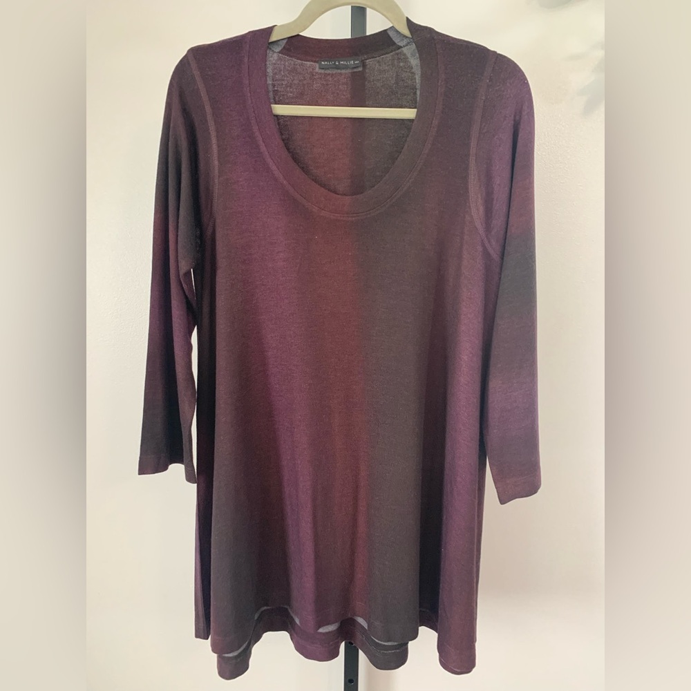Nally & Millie Blended Tunic Top - Picture 4 of 16